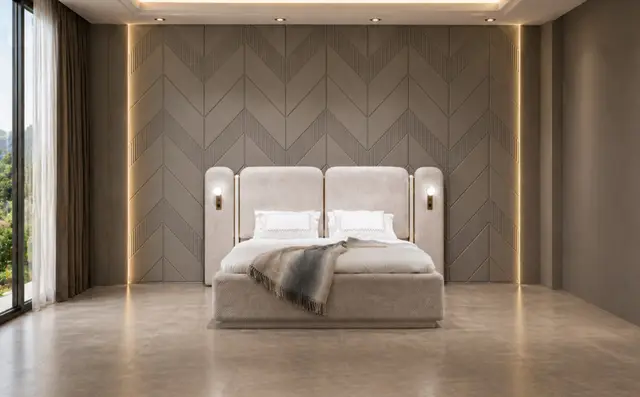 Dolunay Başlıklı Karyola