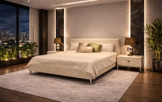 Marin Bazalı Başlıklı Karyola